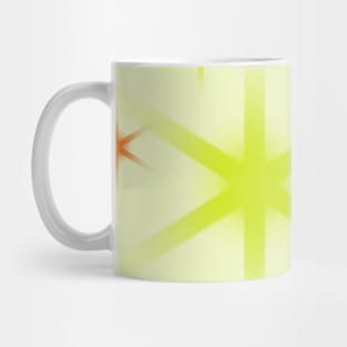 YELLOW ORANGE RED STARS PATTERN BACKGROUND Mug